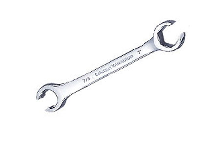15° Short flare-nut wrench,JUST AN INDUSTRIAL CO., LTD.